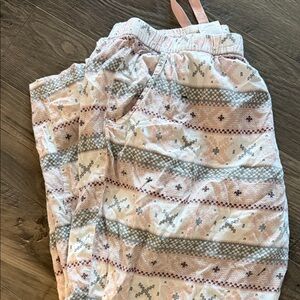 Secret Treasures Pink and Gray Pajama Pants